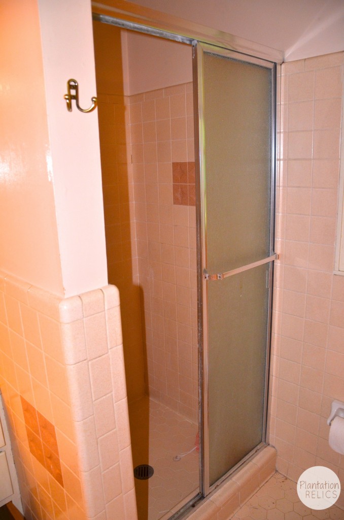 Small Corner Shower Before