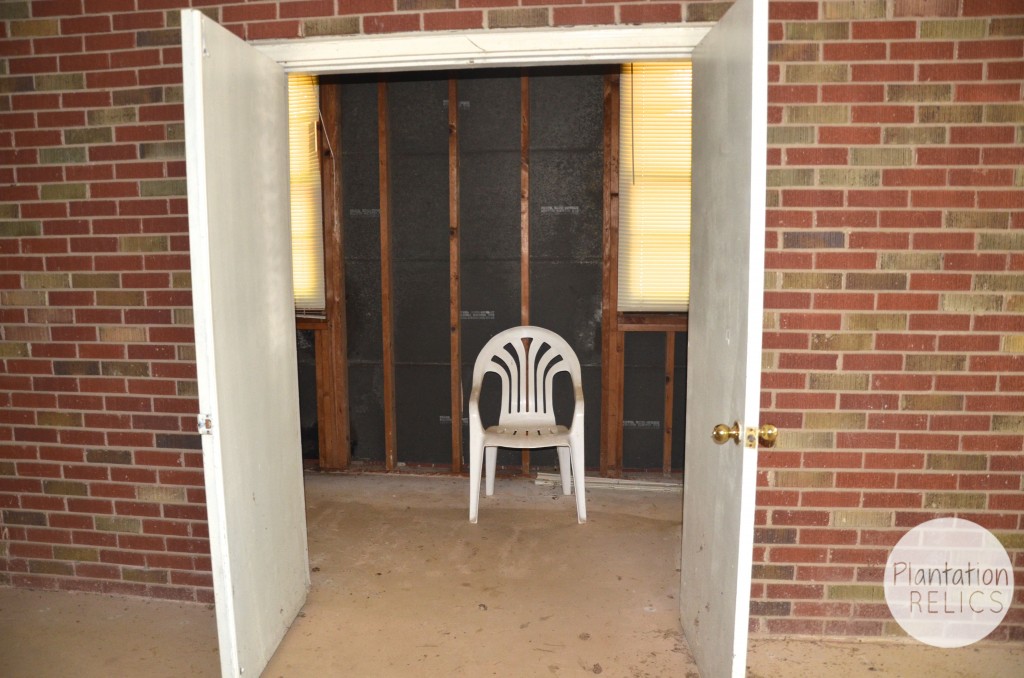 Carport Before Close up closet flip