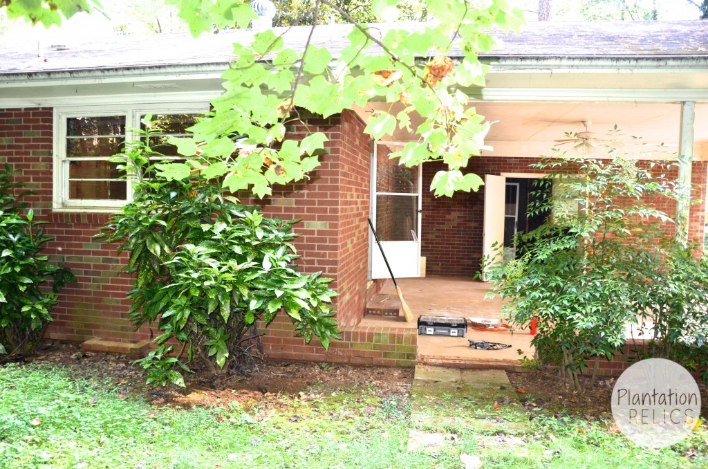 Carport Demo Backyard flip