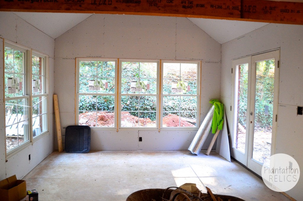 Breakfast drywall breakfast area flip