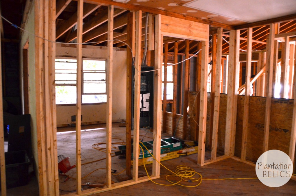 Framing Kitchen flip