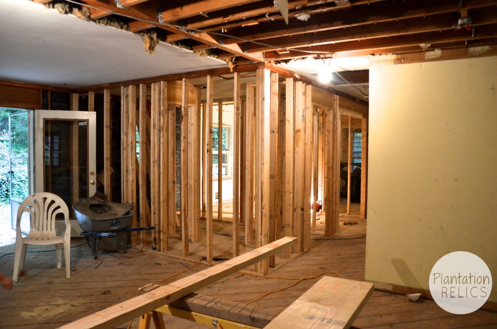 Framing Living Hall Flip