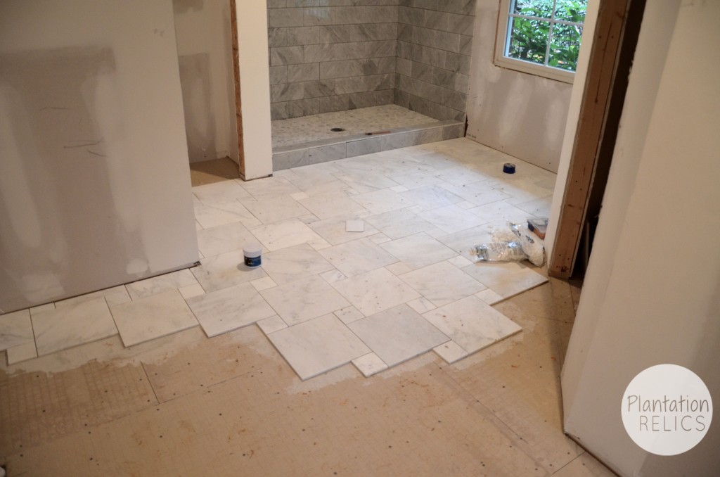 Master Tile Floor start flip