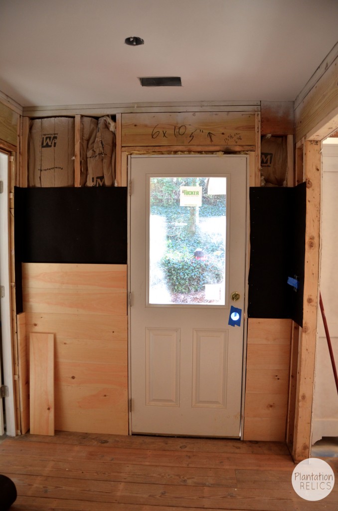 Mudroom During Flip