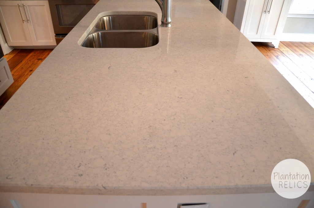 Kitchen after island countertop flip 1