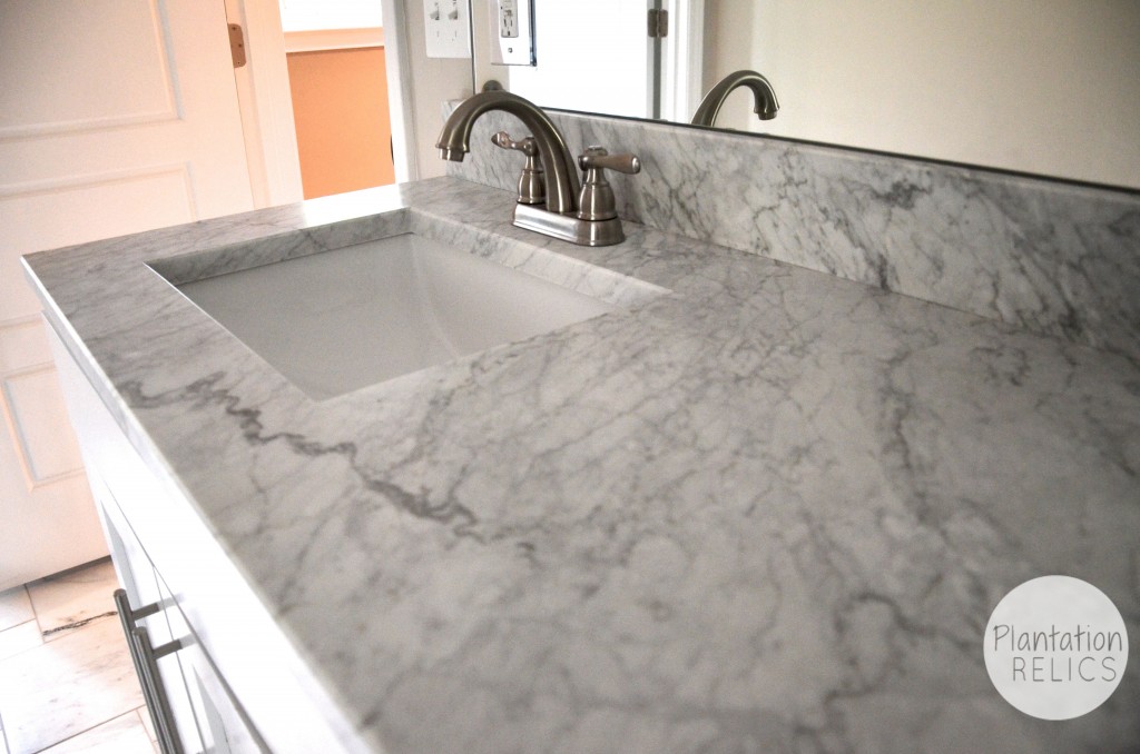 Master Bath After marble flip