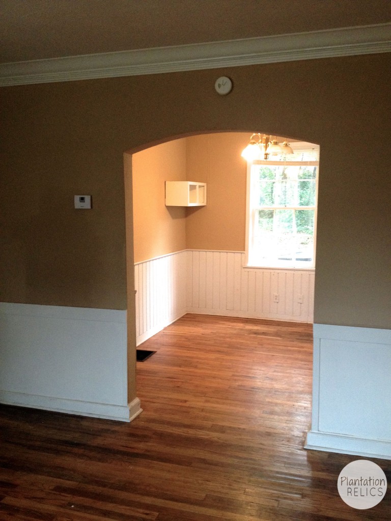 Dining Room Before side view flip
