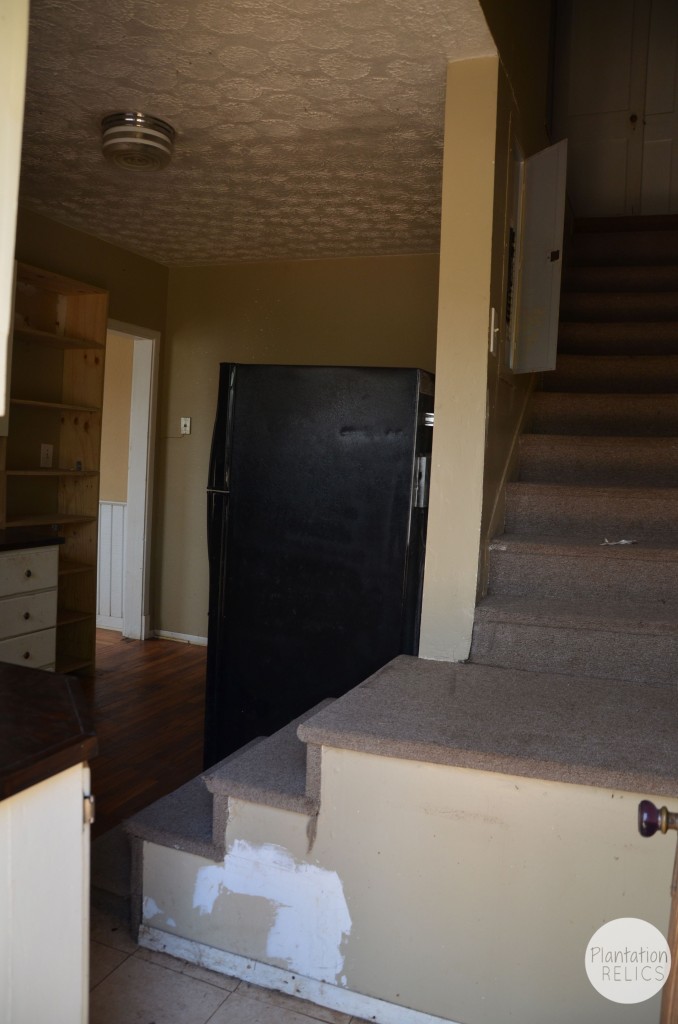 Kitchen Before stairs from back door flip