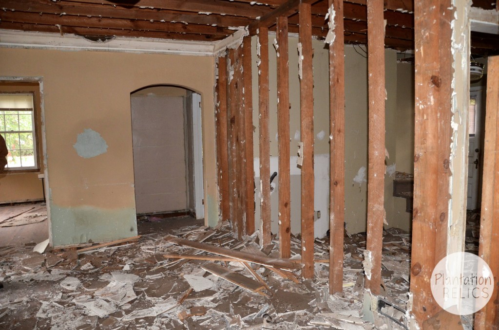 Living Demo during toward bedroom flip