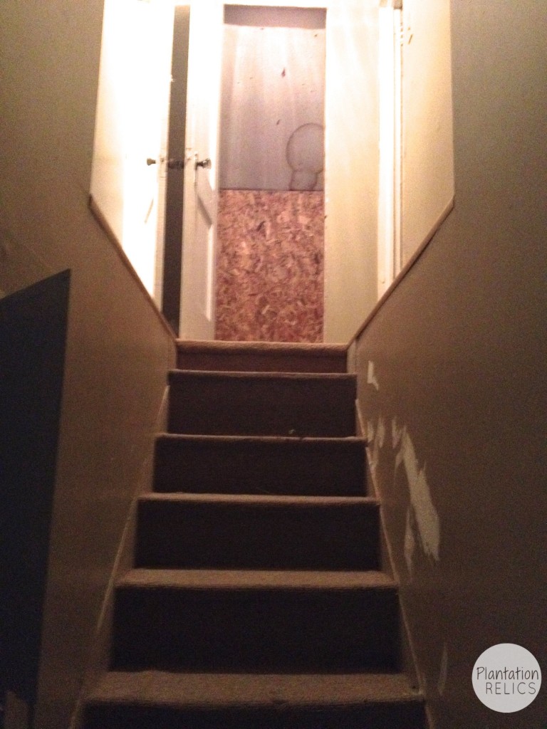 Upstairs Before staircase flip