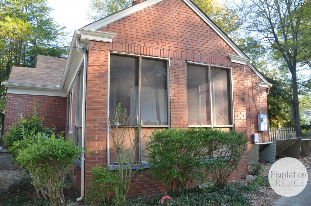 Porch demo awnings side flip