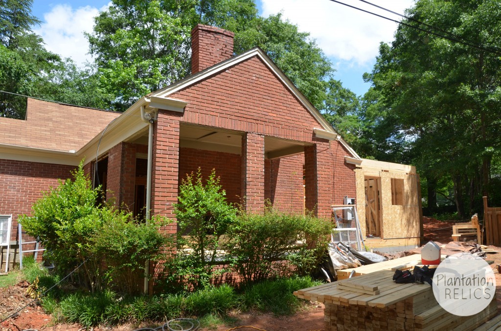 Exterior Addition side porch 1st story flip