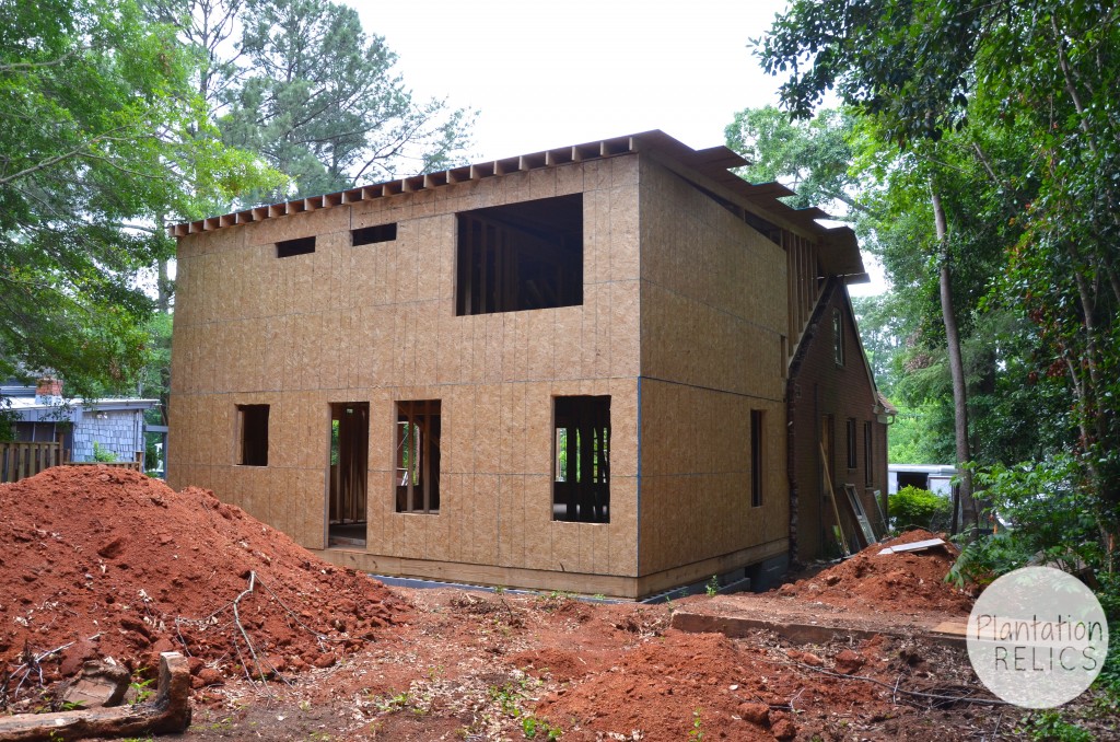 Exterior Roof Extension from back side flip