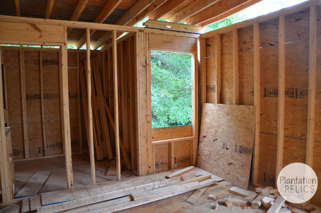 Upstairs Bedroom right with roof flip