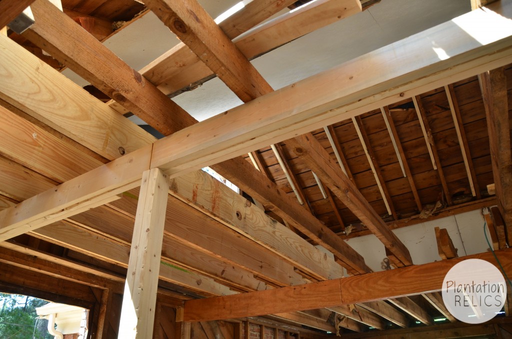 Upstairs Floor Joists flip