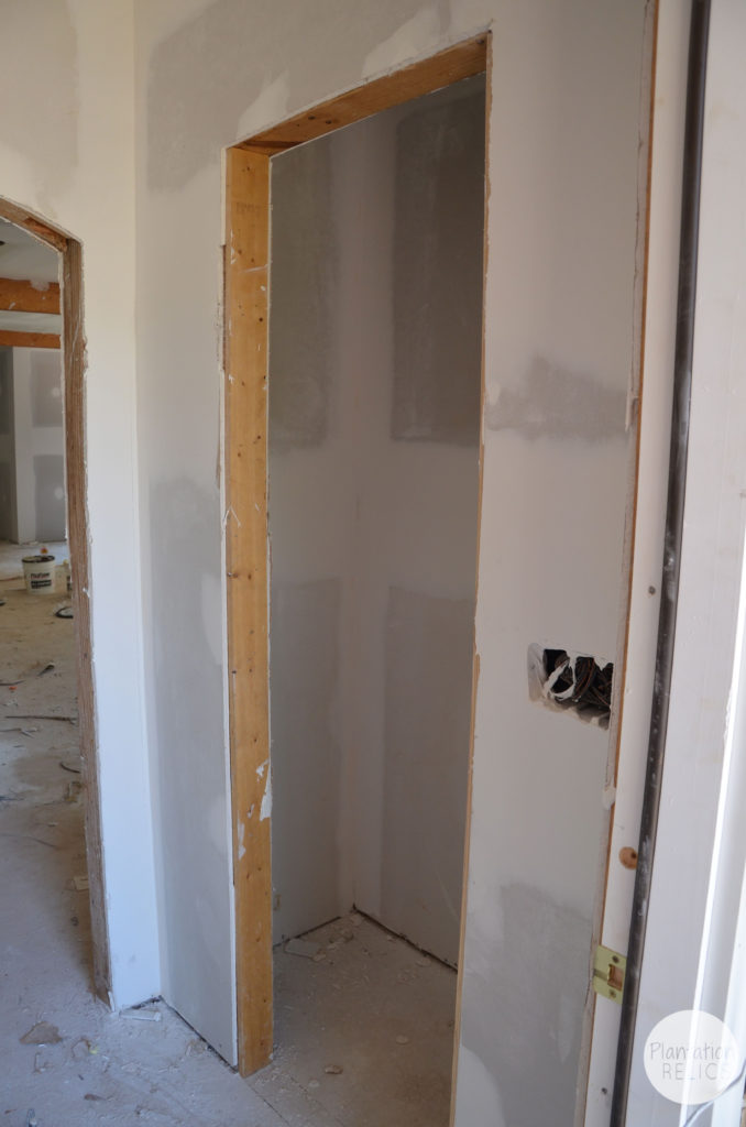 Front Entry Drywall flip