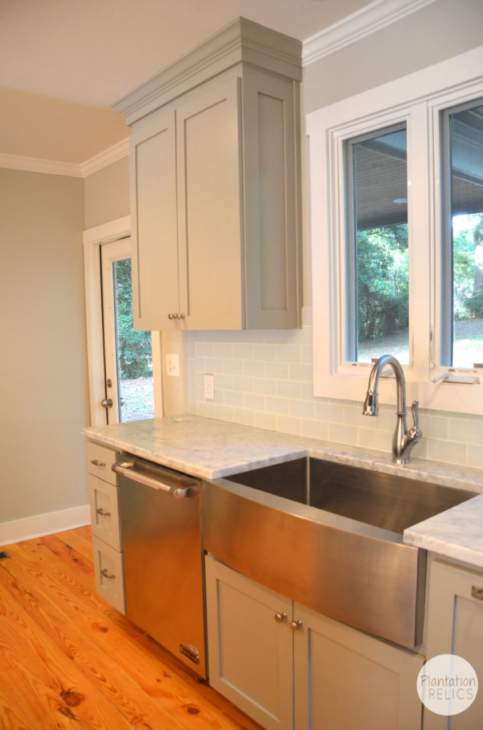 Kitchen After Sink to back door flip