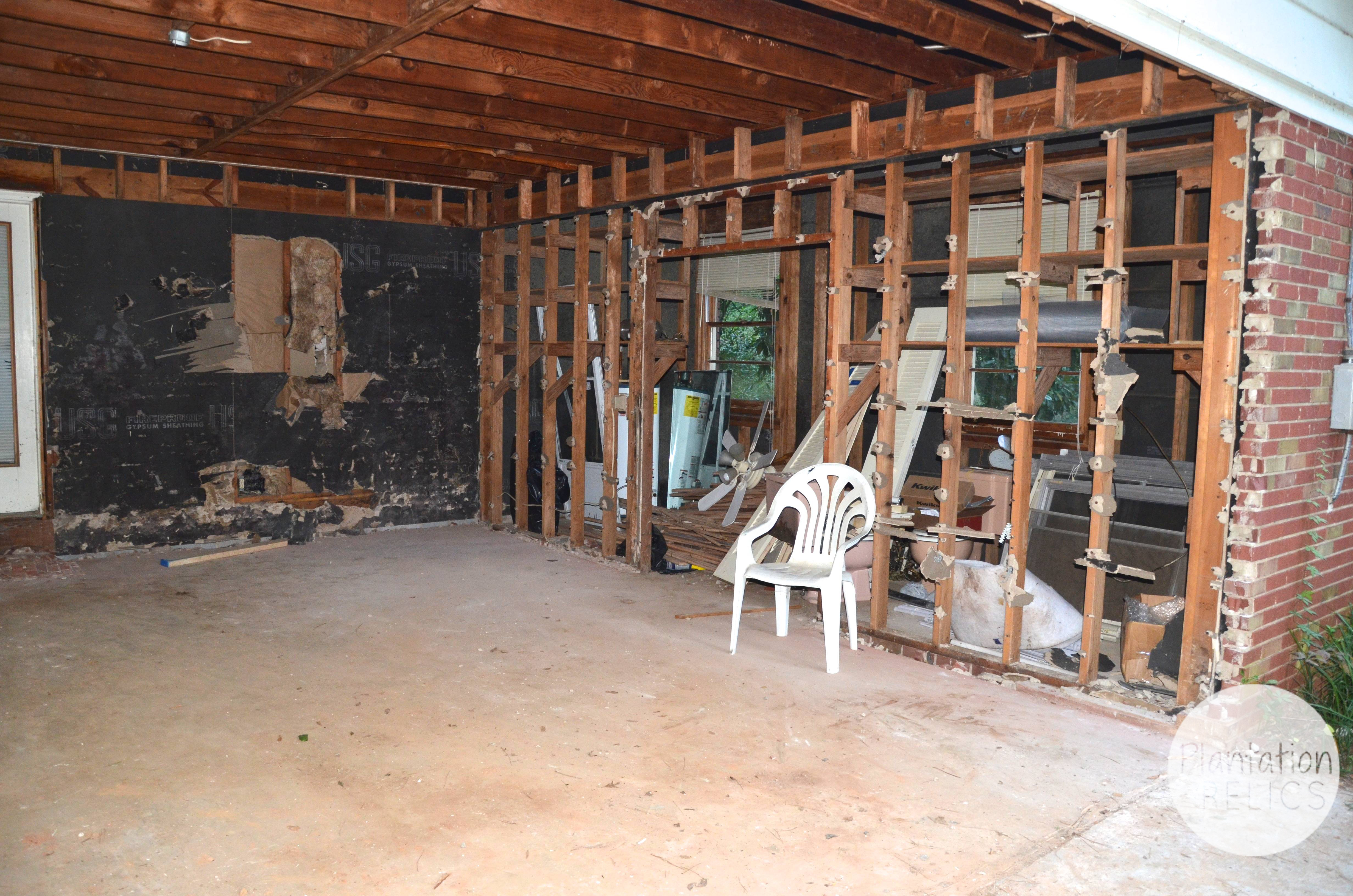 Turning A Carport Into Bedrooms