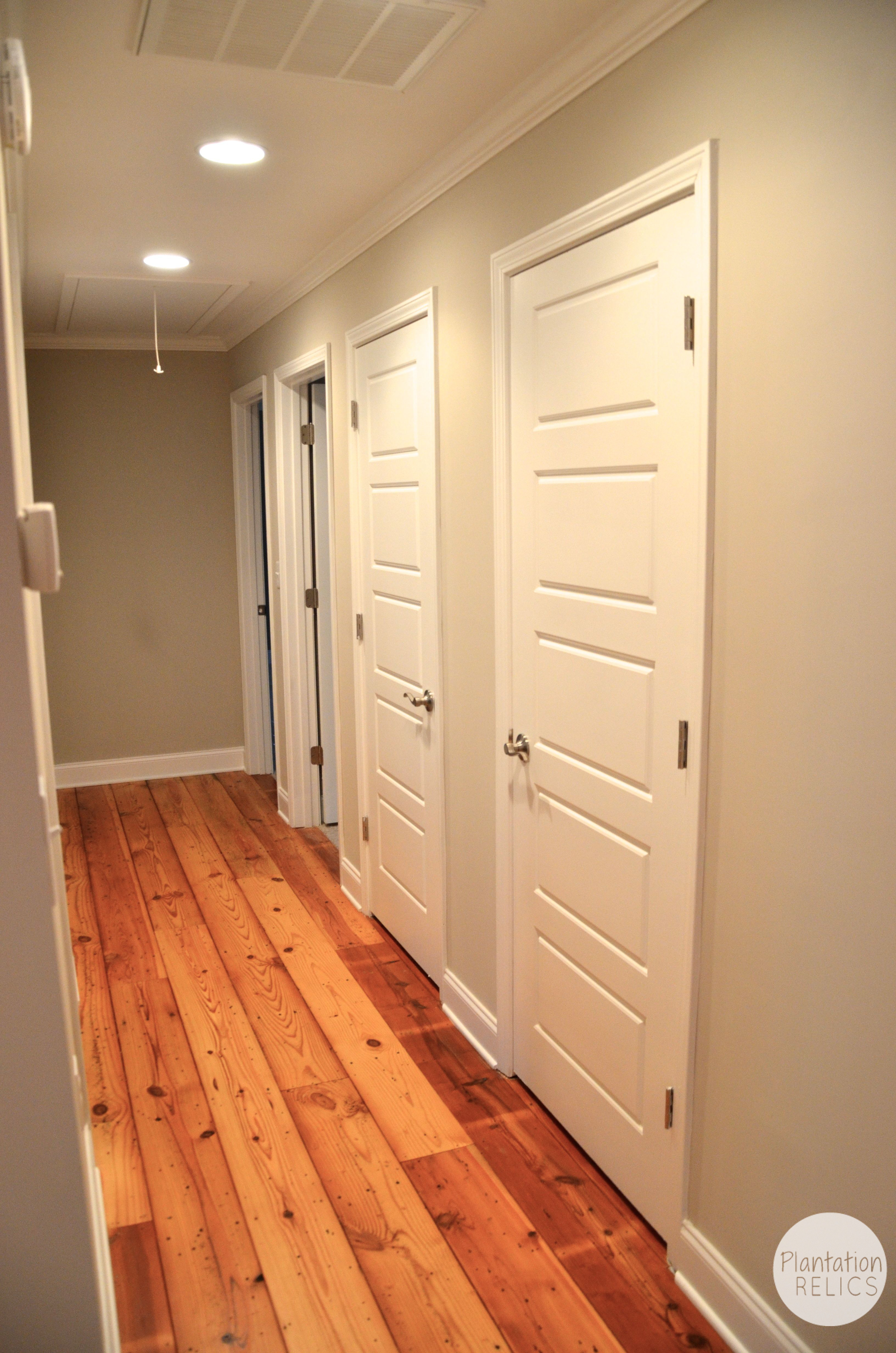 Flip House Bedrooms After and Hallway After photos