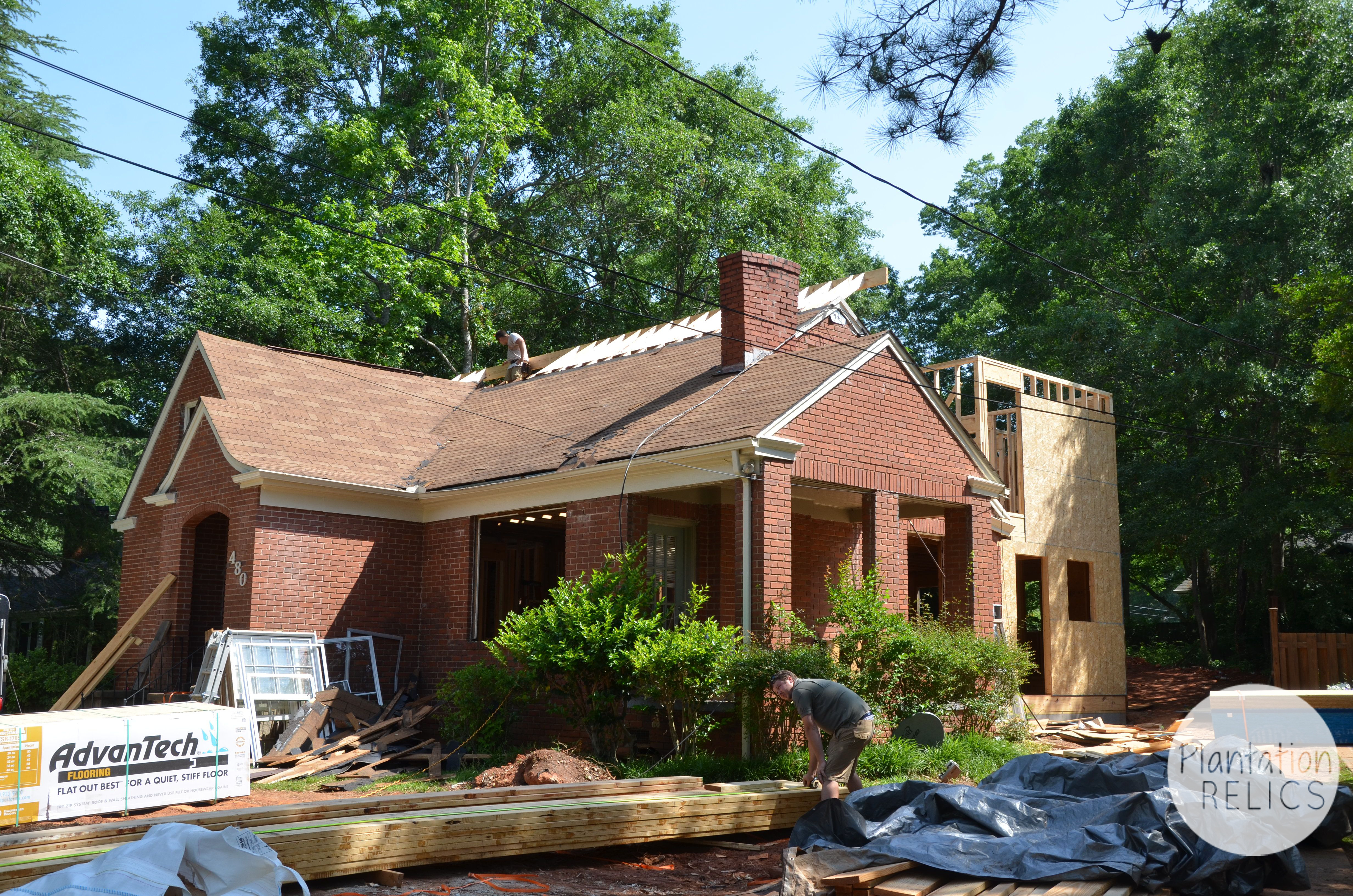 Additions With Offset Ridge Exterior Addition ridge from front side flip - Plantation Relics